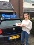 Geslaagd in 1 x Floor Huis in `t Veld, 11-1-2017 
